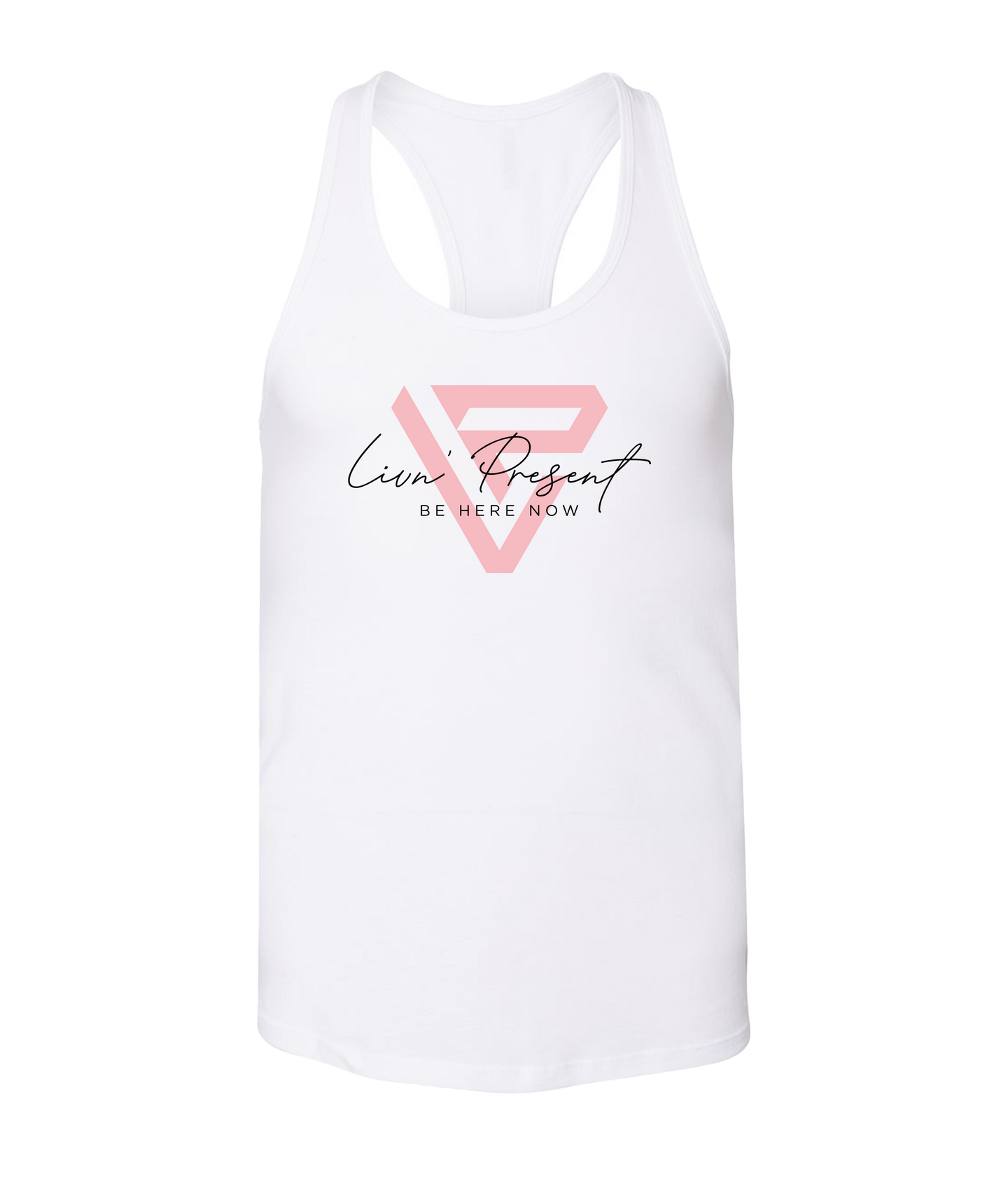 LIVN'PRESENT Women's Tank Top-White